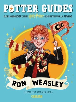 Rowling, J. K.. Potter Guides: Ron Weasley - Kleine Handbücher zu den Harry-Potter-Geschichten von J.K. Rowling | Farbig illustrierter Ron-Weasley-Spaß auf jeder Seite!. Carlsen Verlag GmbH, 2025.