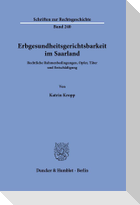 Erbgesundheitsgerichtsbarkeit im Saarland