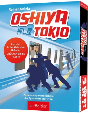 Knizia, Reiner. Oshiya - Tokyo. Ars Edition GmbH, 2025.