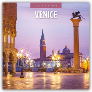 Red, Robin. Venice - Venedig 2027 - 16-Monatskalender - Original Red Robin Publishing Ltd-Kalender [Mehrsprachig] [Kalender]. Browntrout Verlags GmbH, 2026.