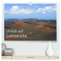 Urlaub auf Lanzarote (hochwertiger Premium Wandkalender 2024 DIN A2 quer), Kunstdruck in Hochglanz