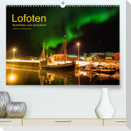 Lofoten - Nordlichter und Abendlicht (Premium, hochwertiger DIN A2 Wandkalender 2023, Kunstdruck in Hochglanz)