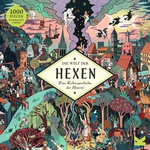 Kounine, Laura. Die Welt der Hexen - Puzzle 1000 Teile - Eine Kulturgeschichte der Hexerei. Laurence King Verlag GmbH, 2026.