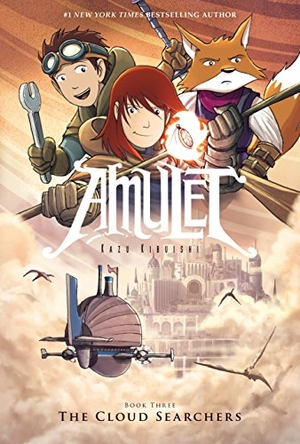 Kibuishi, Kazu. The Cloud Searchers: A Graphic Novel (Amulet #3). Scholastic Inc., 2015.