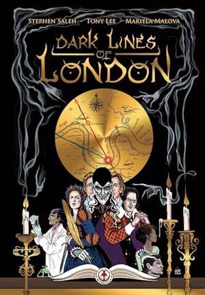 Lee, Tony. Dark Lines of London. Markosia Enterprises, 2019.