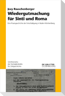 Wiedergutmachung für Sinti und Roma