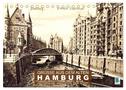 Grüße aus dem alten Hamburg ¿ Historische Ansichten der Stadt (Tischkalender 2025 DIN A5 quer), CALVENDO Monatskalender