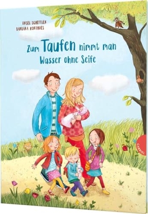 Scheffler, Ursel / Barbara Korthues. Zum Taufen nimmt man Wasser ohne Seife. Gabriel Verlag, 2019.