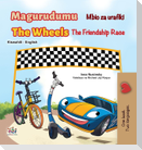 The Wheels The Friendship Race  (Swahili English Bilingual Book for Kids)