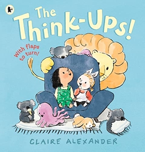Alexander, Claire. The Think-Ups - A joyful picture book for ages 3-7 about the power and possibilities of imagination. Walker Books - IWUK, 2023.