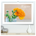 Blumen zart und schön (hochwertiger Premium Wandkalender 2025 DIN A2 quer), Kunstdruck in Hochglanz
