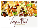 Vegan Food Kalender ¿ Gerichte und Snacks (Wandkalender 2024 DIN A2 quer), CALVENDO Monatskalender