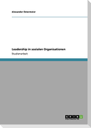 Leadership in sozialen Organisationen