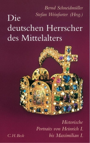 Schneidmüller, Bernd / Stefan Weinfurter (Hrsg.). Die deutschen Herrscher des Mittelalters - Historische Portraits von Heinrich I. bis Maximilian I. (919-1519). C.H. Beck, 2018.