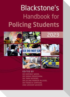 Blackstone's Handbook for Policing Students 2023
