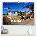 KUBA - Land und Menschen (hochwertiger Premium Wandkalender 2024 DIN A2 quer), Kunstdruck in Hochglanz