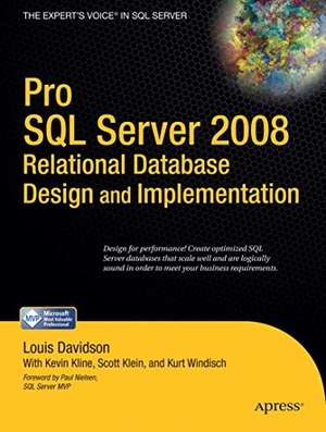 Davidson, Louis / Kline, Kevin et al. Pro SQL Server 2008 Relational Database Design and Implementation. Apress, 2008.