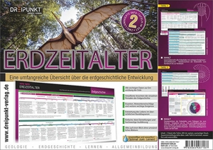 Schulze Media GmbH. Info-Tafel-Set Erdzeitalter - Eine umfangreiche Übersicht über die erdgeschichtliche Entwicklung (2 Info-Tafeln). Dreipunkt Verlag, 2021.