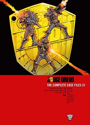 Kennedy, Cam / Flint, Henry et al. Judge Dredd: The Complete Case Files 31. Rebellion Publishing Ltd., 2018.