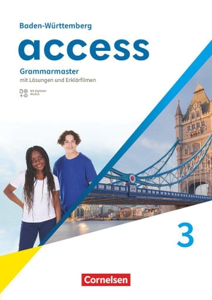 Styring, James. Access Band 3: 7. Schuljahr - Baden-Württemberg - Ausgabe 2025 - Grammarmaster mit Lösungen und Erklärfilmen. Cornelsen Verlag GmbH, 2026.