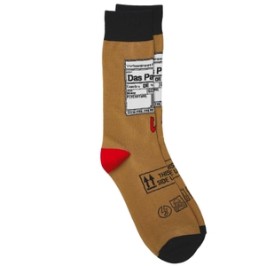 Fitzek, Sebastian (Hrsg.). Sebastian Fitzek-Socken "Das Paket" Größe 41 - 46 - Socken (Größe 41-46) mit ikonischen Covermotiven - ideal als Geschenk. Droemer HC, 2026.