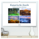 Kanarische Inseln - Vulkanische Naturschönheiten (hochwertiger Premium Wandkalender 2024 DIN A2 quer), Kunstdruck in Hochglanz