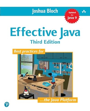 Bloch, Joshua. Effective Java. Addison Wesley, 2018.