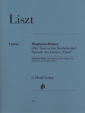 Gertsch, Norbert / Veronika Giglberger (Hrsg.). Liszt, Franz - Mephisto-Walzer - Instrumentation: Piano solo. Henle, G. Verlag, 2008.