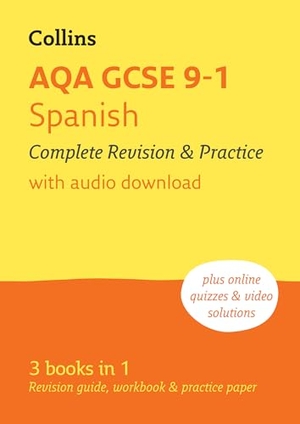 Collins Gcse. AQA GCSE 9-1 Spanish Complete Revision and Practice - Ideal for the 2027 and 2028 Exams Includes Online Edition, Quizzes and Video Solutions. HarperCollins Publishers, 2024.