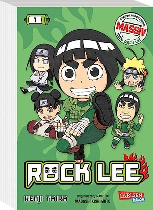 Kishimoto, Masashi / Kenji Taira. Rock Lee Massiv 1 - Der NARUTO-Spin-off als Massiv-Ausgabe | NARUTO MASSIV der Bestseller-Garant und Welterfolg präsentiert ROCK LEE MASSIV.. Carlsen Verlag GmbH, 2023.