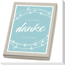 Danke. 18 kalligrafische Postkarten im Vintage-Karton