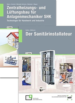 Wagner, Josef / Übelacker, Eugen et al. Paketangebot Der Sanitärinstallateur + Zentralheizungs- und Lüftungsbau für Anlagenmechaniker. Handwerk + Technik GmbH, 2022.