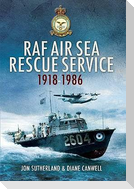 RAF Air Sea Rescue Service 1918-1986