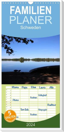 Familienplaner 2024 - Schweden 2024 mit 5 Spalten (Wandkalender, 21 x 45 cm) CALVENDO
