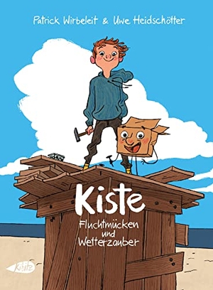Wirbeleit, Patrick / Uwe Heidschötter. Kiste - Fluchtmücken und Wetterzauber. Kibitz Verlag, 2023.