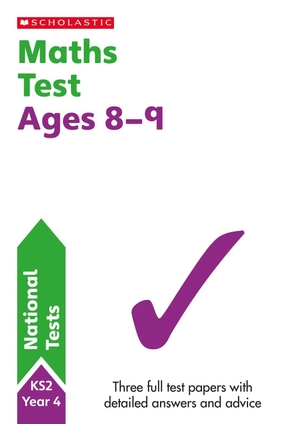 Hollin, Paul. Maths Tests Ages 8-9. Scholastic, 2018.