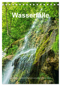 Wasserfälle in Deutschland, Frankreich und auf den Britischen Inseln (Tischkalender 2025 DIN A5 hoch), CALVENDO Monatskalender