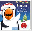 Pinguin liebt Weihnachten