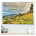 Wunderschönes Schottland (hochwertiger Premium Wandkalender 2025 DIN A2 quer), Kunstdruck in Hochglanz