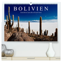 Bolivien Andenlandschaften "CH-Version" (hochwertiger Premium Wandkalender 2024 DIN A2 quer), Kunstdruck in Hochglanz
