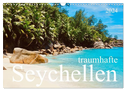 traumhafte Seychellen (Wandkalender 2024 DIN A3 quer), CALVENDO Monatskalender