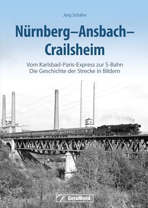 Schäfer, Jörg. Nürnberg-Ansbach-Crailsheim - Vom Karlsbad-Paris-Express zur S-Bahn - Die Geschichte der Strecke in Bildern. GeraMond Verlag, 2025.