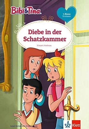 Bibi & Tina: Diebe in der Schatzkammer - Erstlesen 1. Klasse, ab 6 Jahren. Klett Lerntraining, 2023.