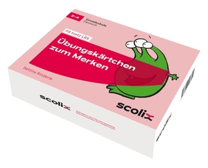 Rinderle, Bettina. Übungskärtchen zum Merken - 128 Wortkarten passend zur 4. FRESCH-Strategie (3. und 4. Klasse). scolix, 2025.
