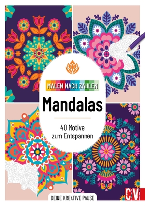 Malen nach Zahlen: Mandalas - 40 Motive zum Entspannen. Deine kreative Pause. Christophorus Verlag, 2026.