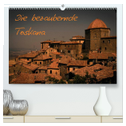 Die bezaubernde Toskana (hochwertiger Premium Wandkalender 2025 DIN A2 quer), Kunstdruck in Hochglanz