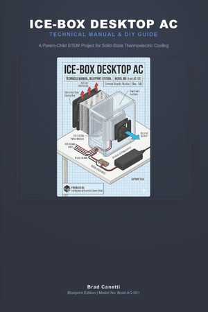Brad / Brad Canetti. ICE-BOX DESKTOP AC - Technical Manual, Blueprint Edition. Model No: Brad-AC-001. Independently published, 2026.
