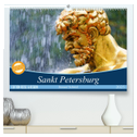 Sankt Petersburg (hochwertiger Premium Wandkalender 2025 DIN A2 quer), Kunstdruck in Hochglanz