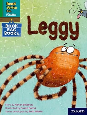 Bradbury, Adrian. Read Write Inc. Phonics: Leggy (Green Set 1 Book Bag Book 8). Oxford University Press, 2022.
