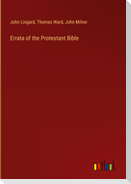 Errata of the Protestant Bible